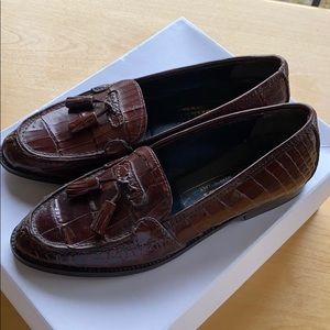 COPY - Bally crocodile loafers (womens) size 6